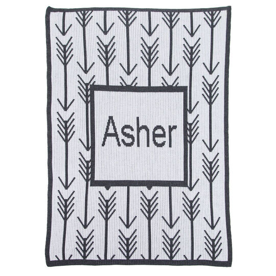 Arrows & Arrows Knit Blanket